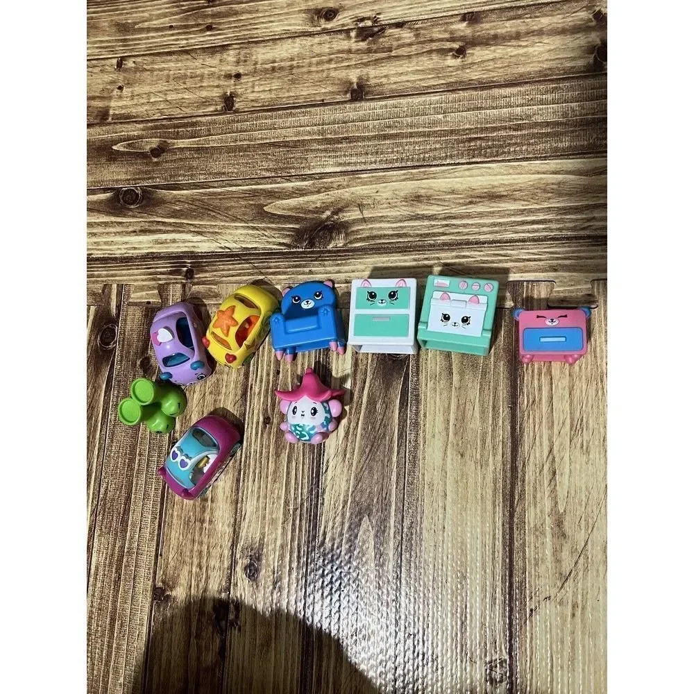 Shopkins McDonalds Happy Places Toys Mixed Lot of 8 Figures